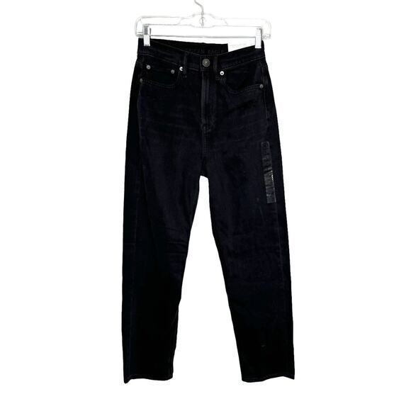 AMERICAN EAGLE Size 4 Highest Rise 90s Boyfriend Jeans Black NWT - Picture 2 of 5